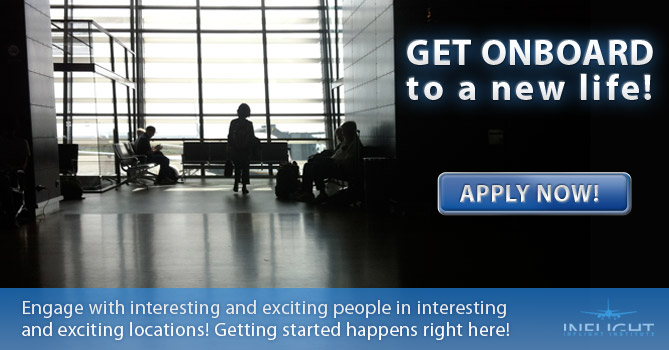 GET ONBOARD to a new life! Apply Now! Engage with interesting and exciting people in interesting and exciting locations! Getting started happens right here!