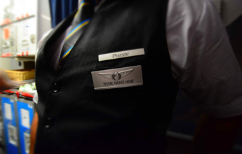 Flight Attendant Prepared to fly